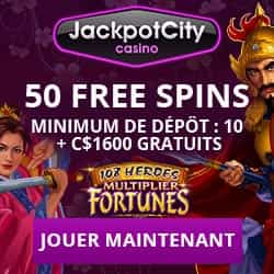 Jackpot City slots tematiques