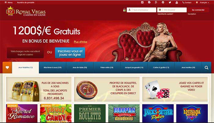 casinoen ligne royal vegas revue