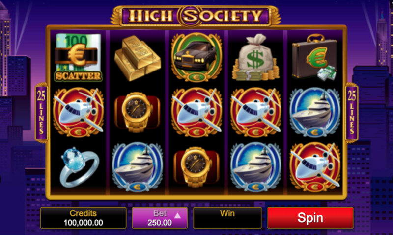 Machine à sous High Society