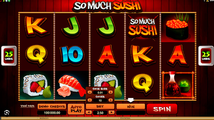 So Much Sushi slot